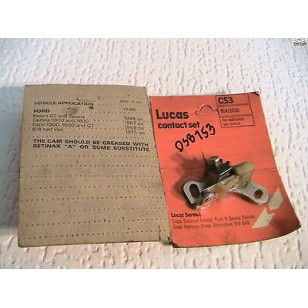 Ford Cortina Capri 1600 Ignition Points Autolite Ignition   Lucas Pack 1967-1973