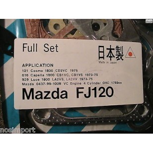 Mazda 626 (US) 616 929 (non-US) Full Engine Gasket Set 1970cc MA  1977-1979