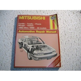 Mitsubishi Cordia Tredia Galant Precis Mirage  Haynes Repair Manual  1983-1990