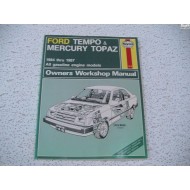 Ford Tempo  Mercury Topaz Haynes Repair Manual  1984-1987
