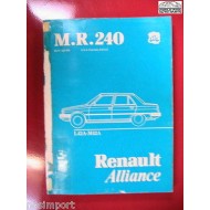 Renault Aliance Mechanical FACTORY Repair Manual L42 M42 Used