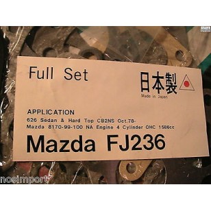 Mazda 626 non-US import 1600cc Full Engine  Overhaul  Gasket Set  NA 1978-1983