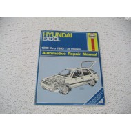 Hyundai Excel  Haynes Repair Manual  1986-1993
